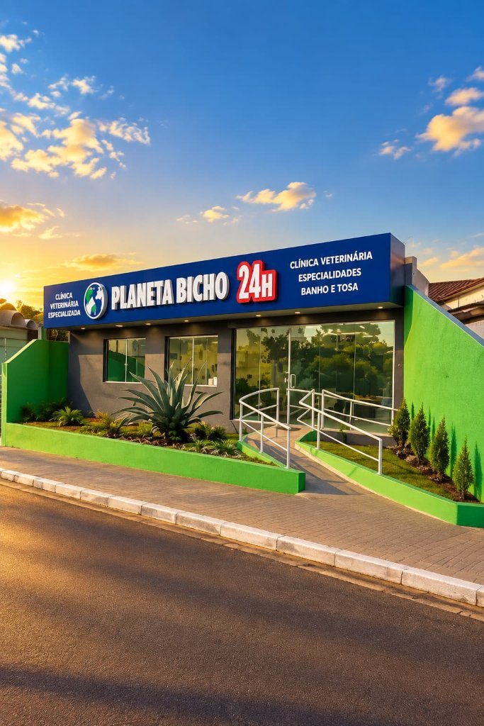 Fachada da Planeta Bicho Bauru 24h